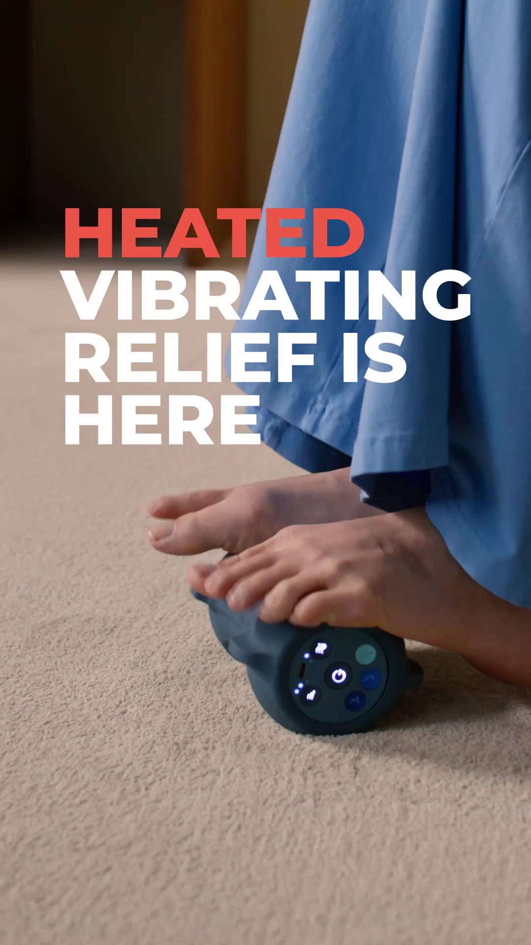 Chirp ad: Hands-Free Foot Relief