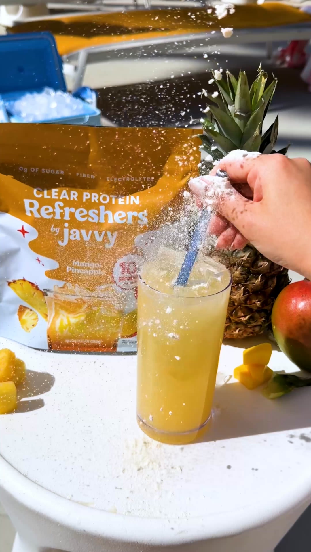 Javvy ad: 🍓 Javvy's Protein Refreshers Are Here!!