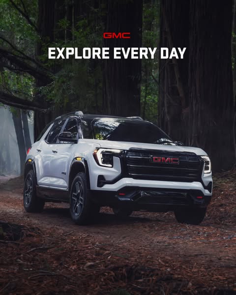 GMC ad: 2026 GMC Terrain AT4