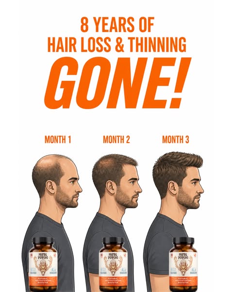 Primal Viking ad: If your gut isn’t healthy, your hair follicles may suffer first.