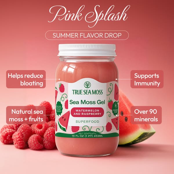 True Sea Moss Health ad: Nature's Finest Superfood: Up to 40% Off + Free Gift