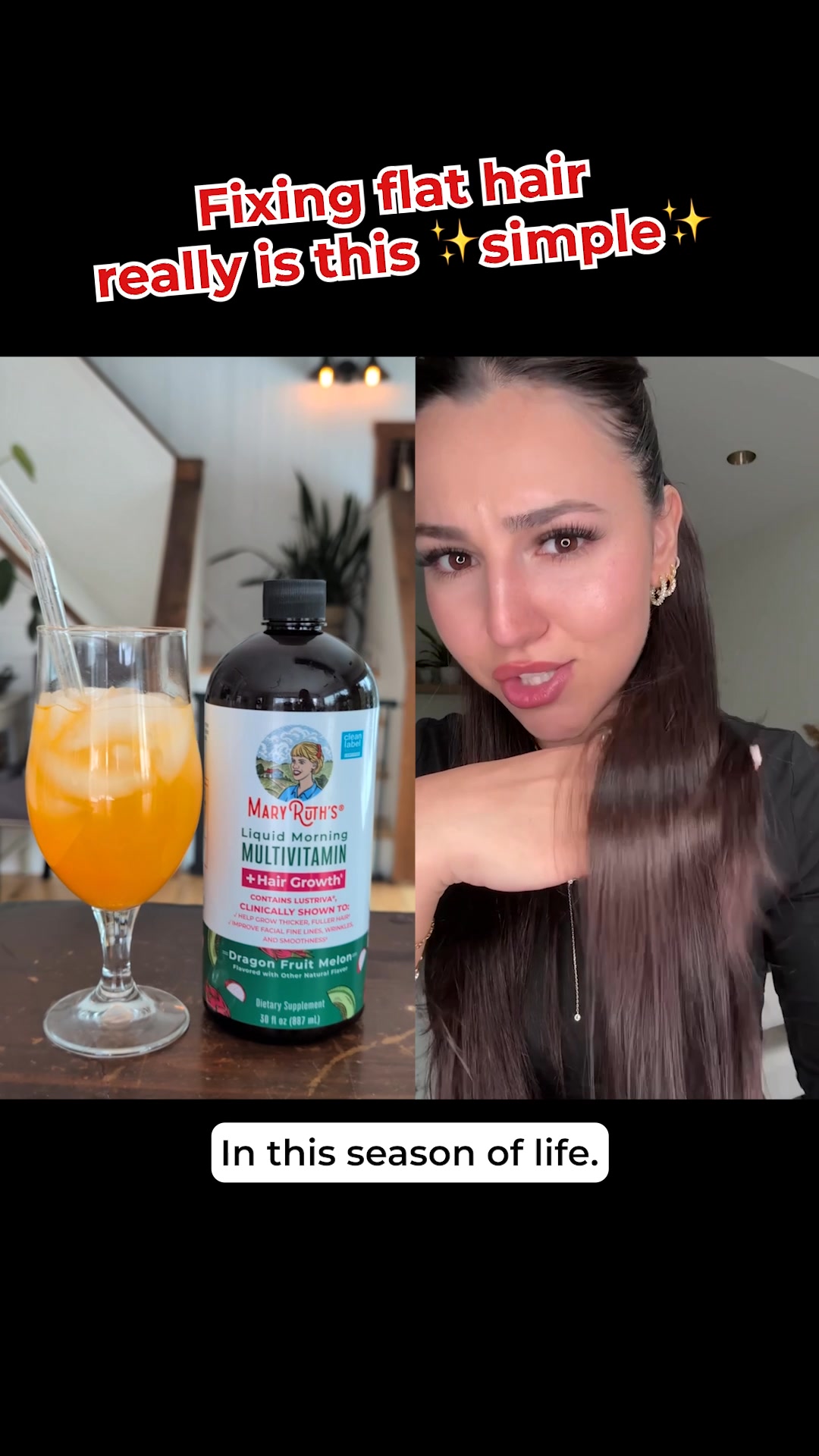 MaryRuth's ad: The “Viral” Vitamin for Hair Growth