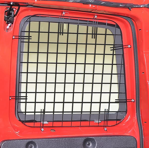 GMC ad: Passenger-Side Security Screen Package for Split Door Window by GMC Accessories