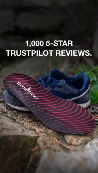 OrthoFlexx ad: Insoles For Alignment And Stability