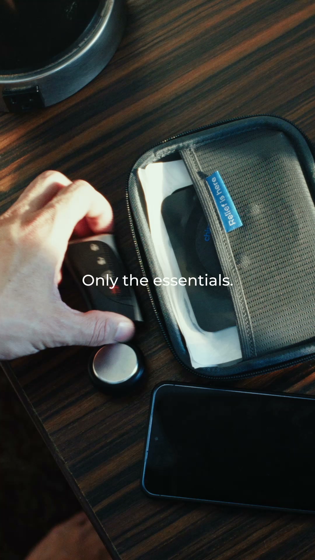 Chirp ad: Portable Pain Relief Device