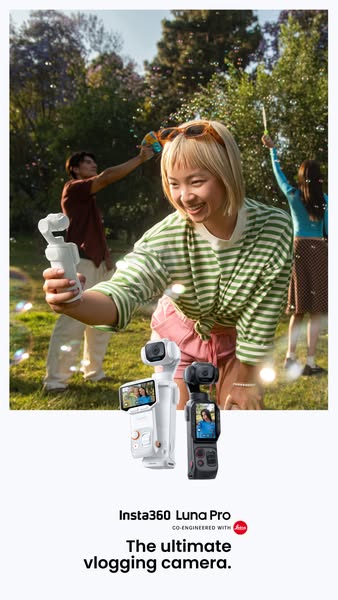 Insta360 ad: Luna Pro: For Everyone