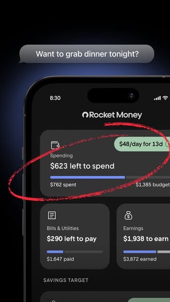 Rocket Money ad: Take control of your 💸