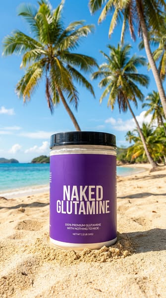 Naked Nutrition ad: Naked Glutamine