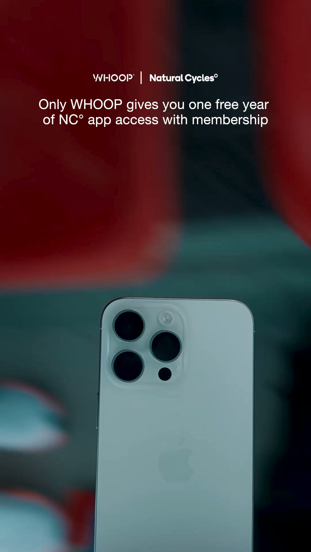 WHOOP ad: Free NC° app access