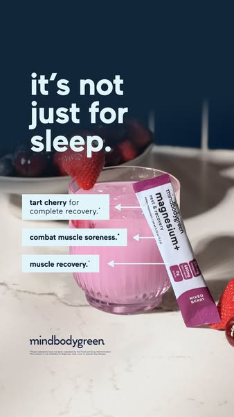 mindbodygreen ad: 69% of Women Are Missing This Key Magnesium*