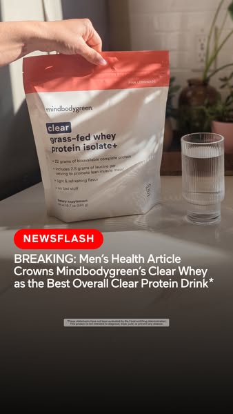 mindbodygreen ad: Meet your new favorite way to hit your protein goals:*