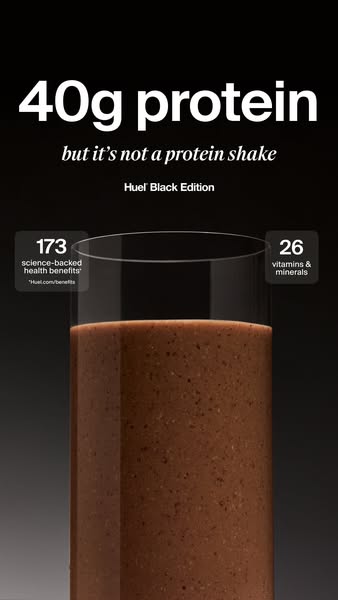 Huel ad: So much more than just a shake