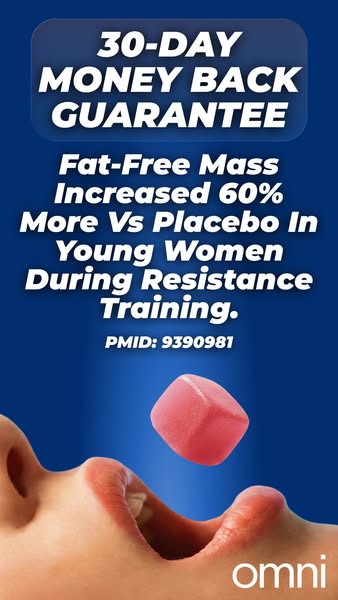 OMNI Longevity ad: Real Creatine - 43% OFF TODAY 👉