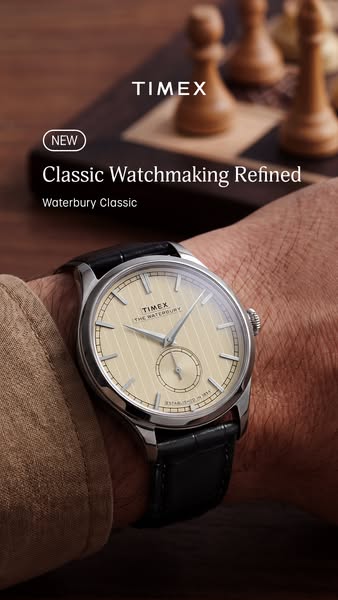 Timex ad: A Classic, Evolved