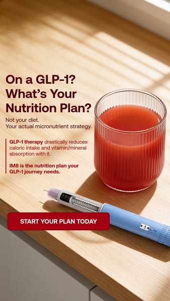 IM8 ad: Don’t Let Weight Loss Cost You Strength