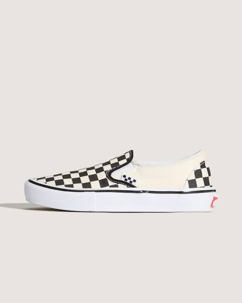 Vans ad: Vans - Skate Checkerboard Slip-On Shoes, Black