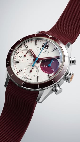 Farer ad: NEW Racing Chronograph Collection