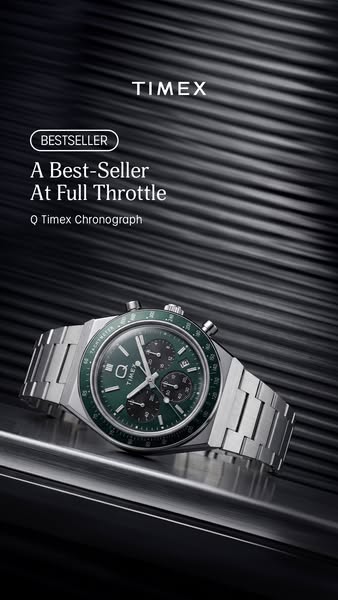 Timex ad: Designed for Speed