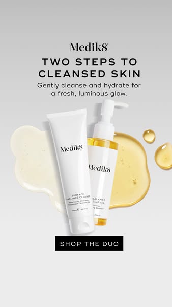 Medik8 ad: Facial Cleansers