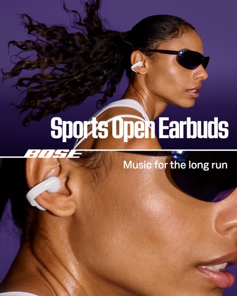 Bose ad: Sports Open Earbuds