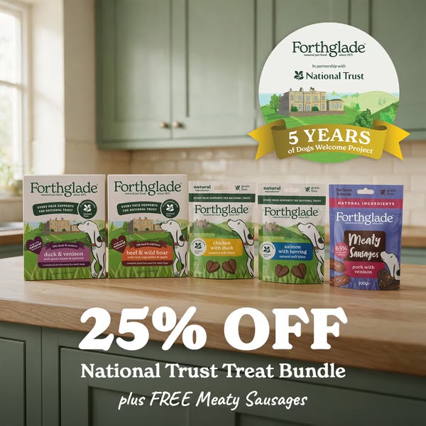 Forthglade Natural Pet Food ad: Celebrating 5 Years Of Partnership