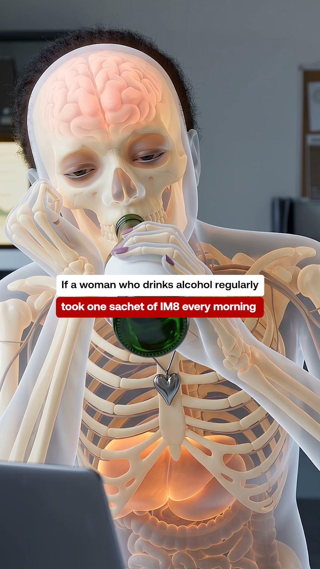 IM8 ad: Wellness Simplified. In One Drink.