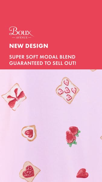 Boux Avenue ad: This strawberry print is far too cute to miss out on, grab yours before it's gone