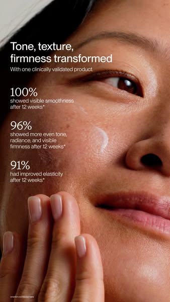OneSkin ad: The moisturizer your routine is missing