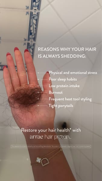 Arrae ad: Just Launched: arrae Hair Protein✨