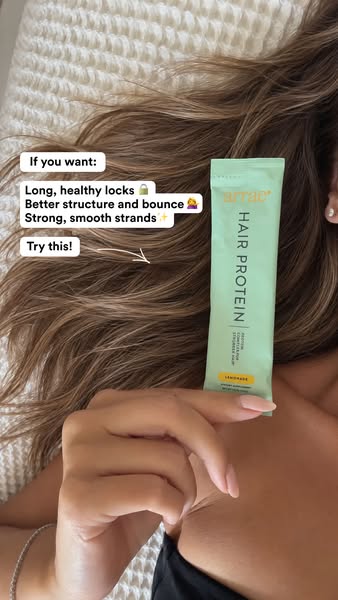 Arrae ad: Grow Fuller, Thicker-Looking Hair with Hair Protein*