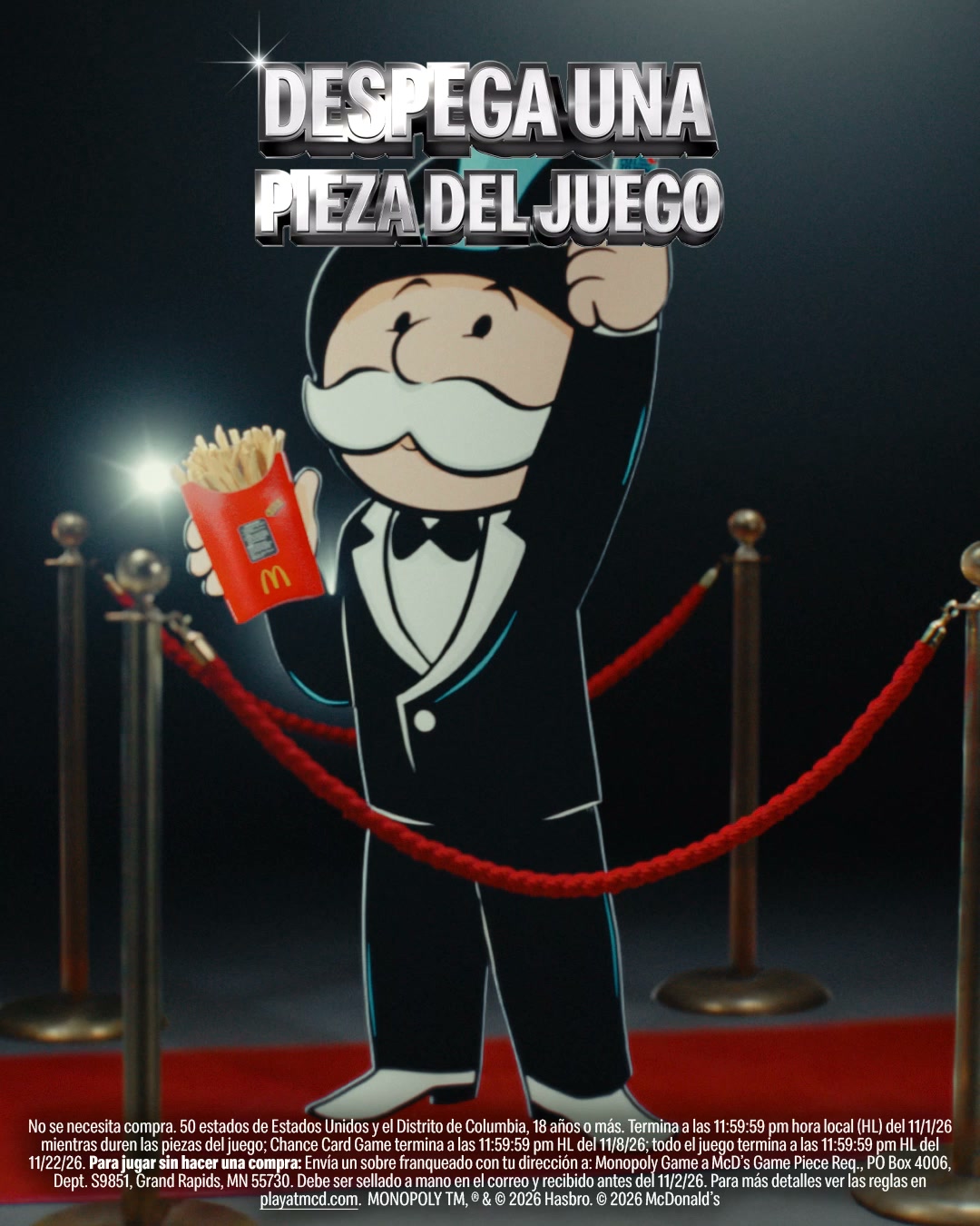 McDonald's ad: Juega Monopoly en McD’s
