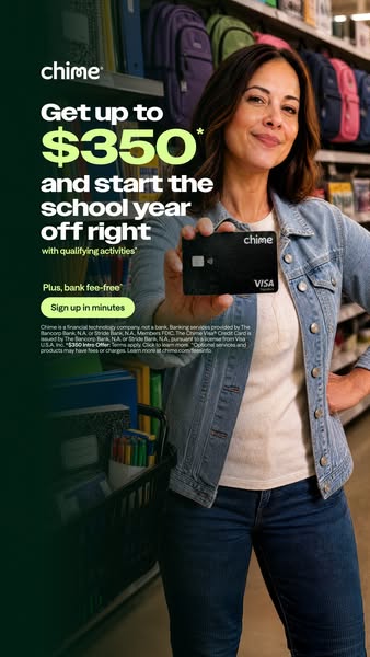 Chime ad: Chime