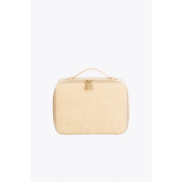 Beis ad: The Cosmetic Case in Beige