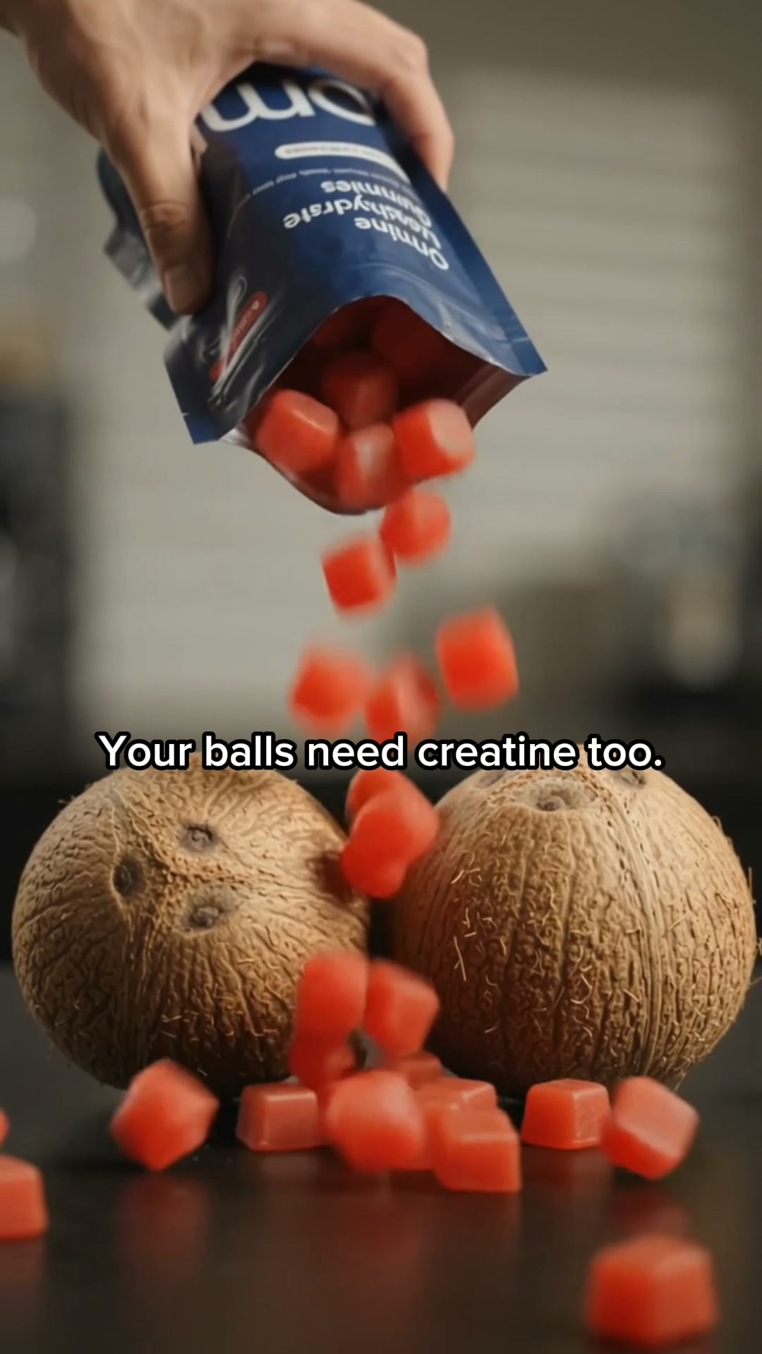 OMNI Longevity ad: Creatine Made Delicious 🍉 🍑