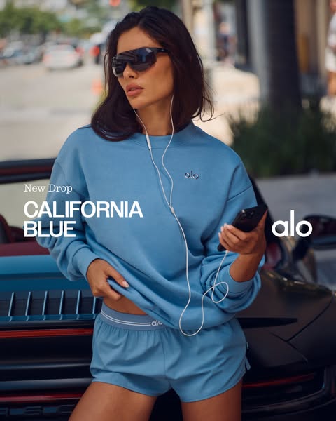 Alo Yoga ad: California Blue
