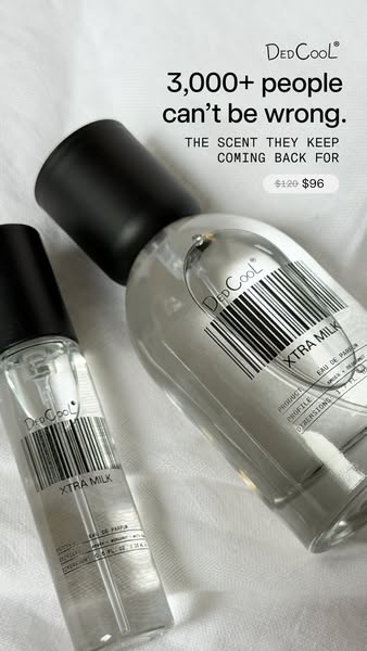 DedCool ad: BEST SELLING XTRA MILK