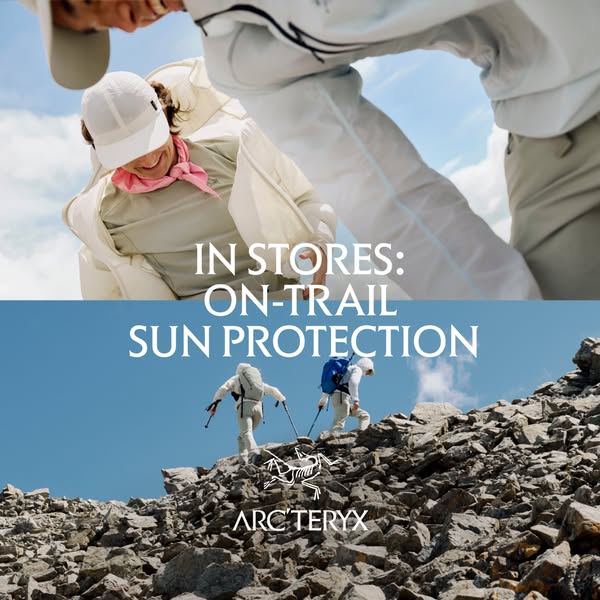 Arc'teryx ad: Women’s UPF Gear