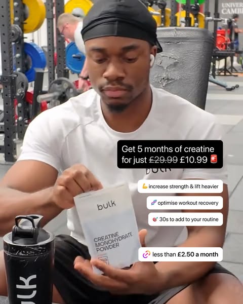bulk ad: Creatine Monohydrate | Shop Sale