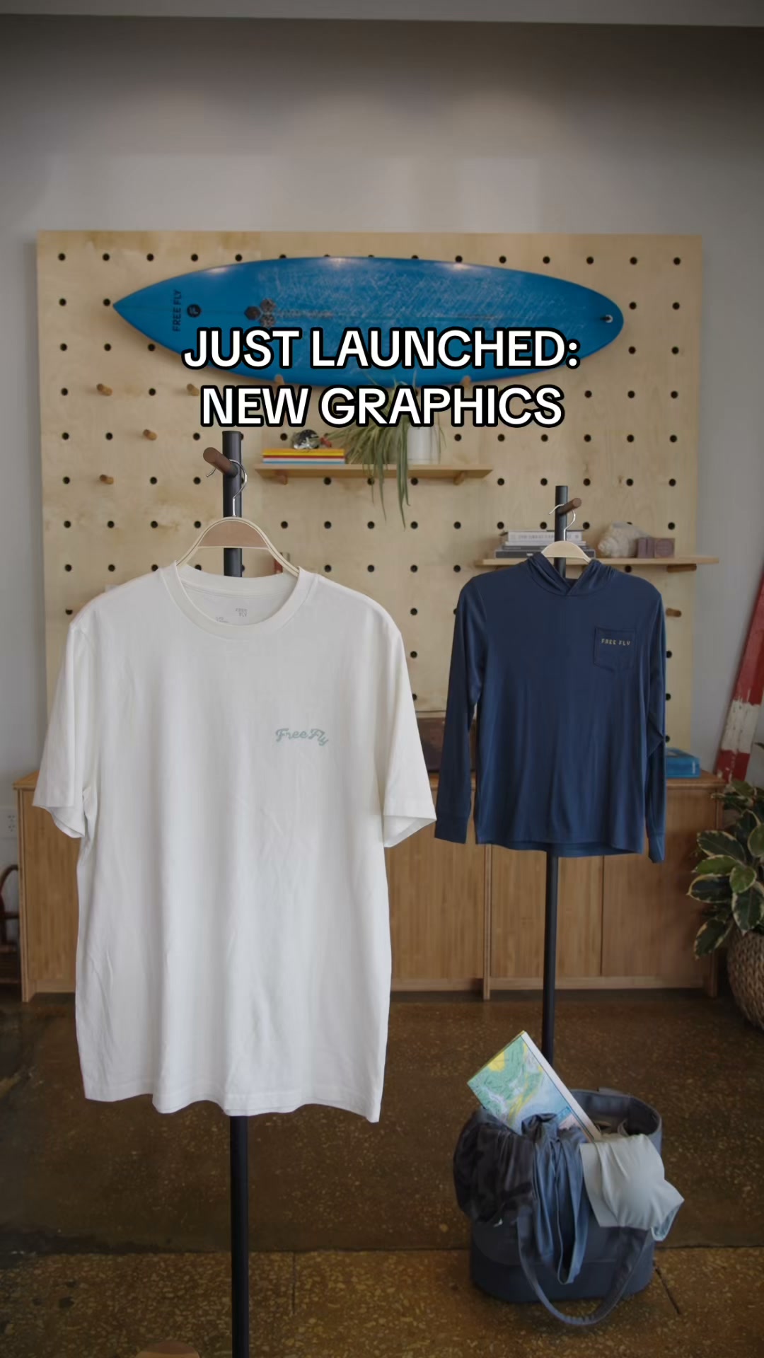 Free Fly Apparel ad: NEW GRAPHIC SHIRTS