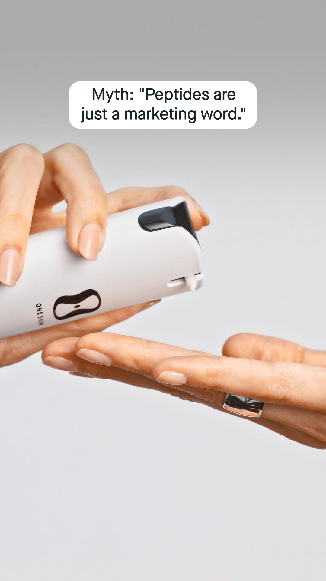 OneSkin ad: Fight skin aging at the source with OS-01 FACE