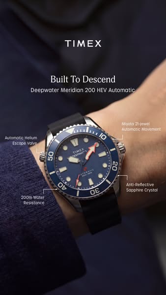 Timex ad: Venture Deeper