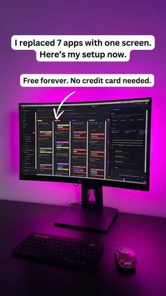 ClickUp ad: Every app, AI agent, and human in one place.