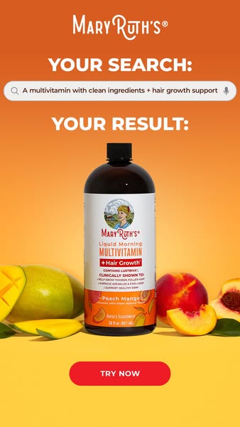 MaryRuth's ad: The “Viral” Vitamin for Hair Growth