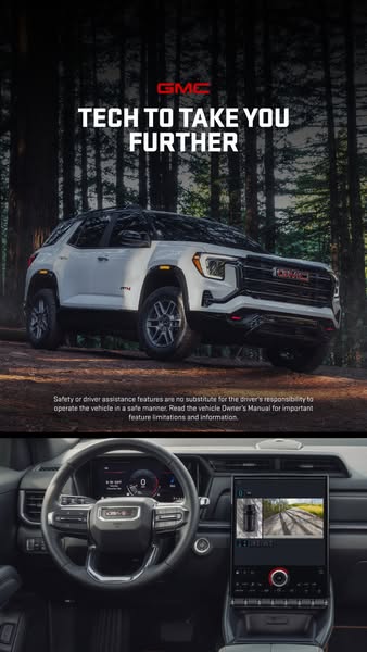 GMC ad: 2026 GMC Terrain AT4