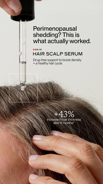 OneSkin ad: Target hair loss with OS-01 HAIR