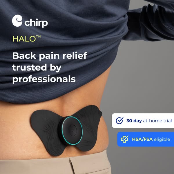 Chirp ad: Targeted Lower Back Pain Relief
