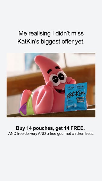 KatKin ad: Get 28 Fresh Meals For £20