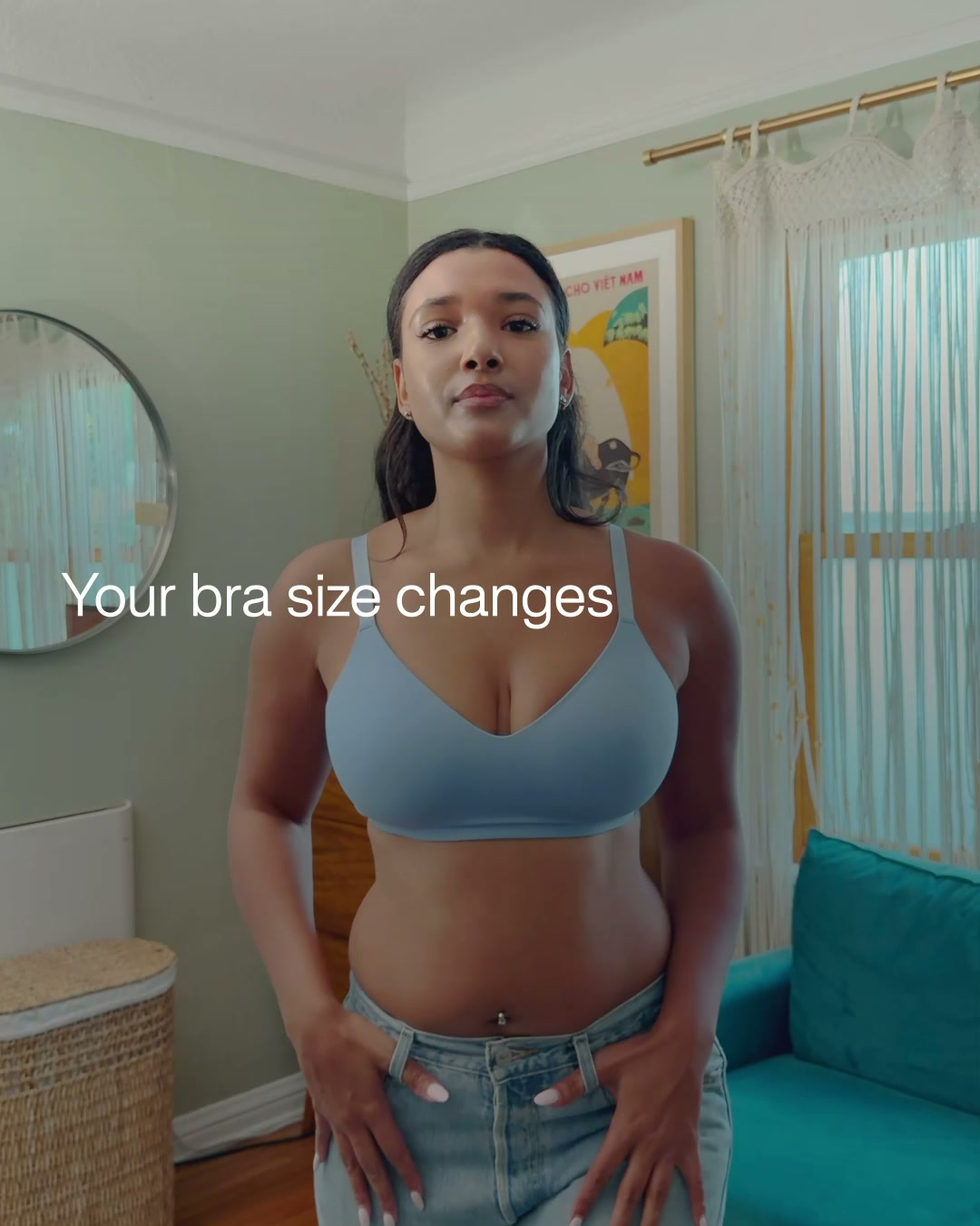 ThirdLove ad: New shape? Meet your new fit.
