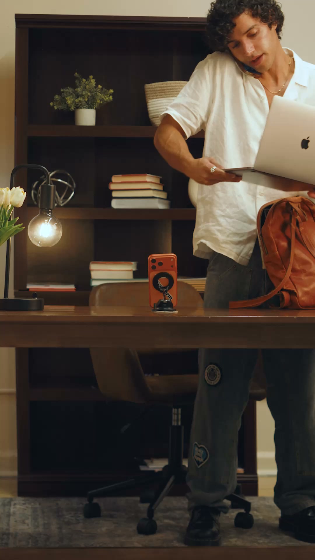 ElevenLabs ad: Never miss a call again