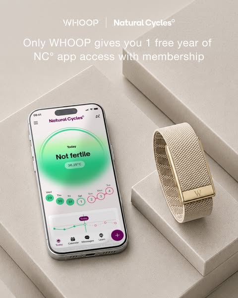 WHOOP ad: Free NC° app access